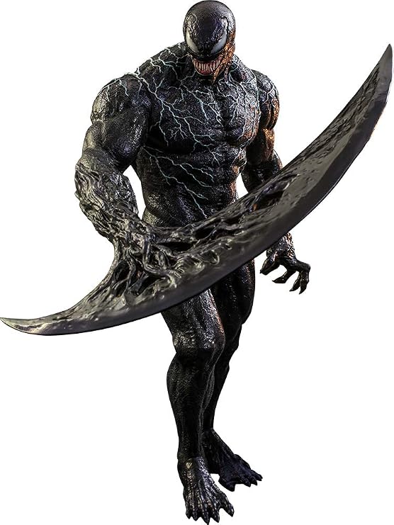 Hot Toys Movie Masterpiece Venom 1/6 Scale Figure, Black