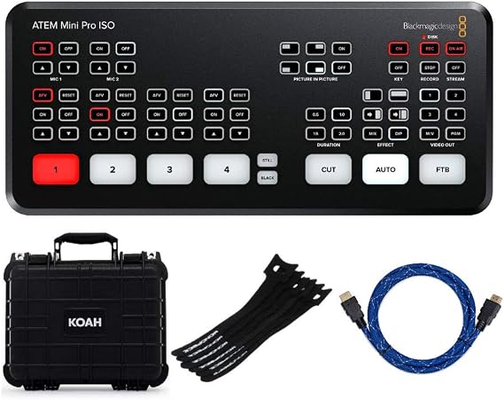 Blackmagic Design ATEM Mini Pro ISO Bundle