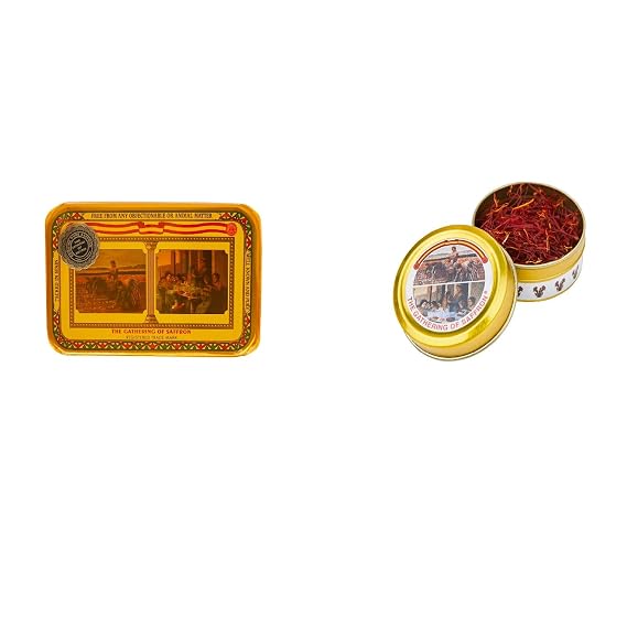 The Gathering of Saffron 1 Ounce and 1 Gram Saffron Threads