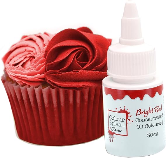 Colour Splash 30ml Bright Red Oil Based Food Colour