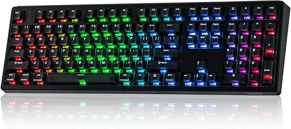EPOMAKER HE108 Wireless Gaming Keyboard, 8K Polling & 10000mAh, SOCD & DKS