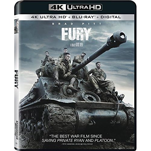 Fury - 4K + Blu-ray + Digital