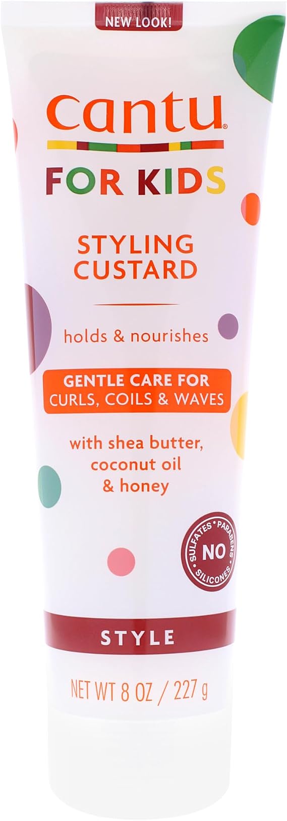 Cantu Styling Custard Hair Care for Kids, Shea Butter, Coconut,227 g (Pack of 1) (Packaging may vary)