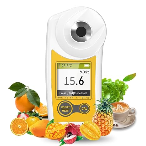 Digital Brix Refractometer, Automatic Temperature Compensation