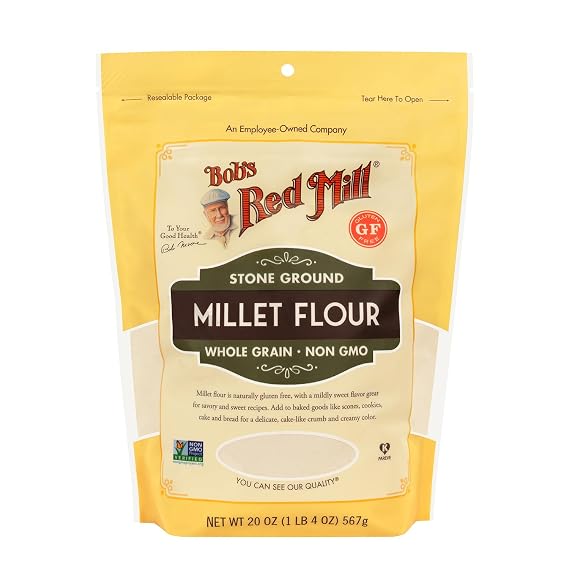 Bob's Red Mill Millet Flour, 20-ounce (Pack of 1)