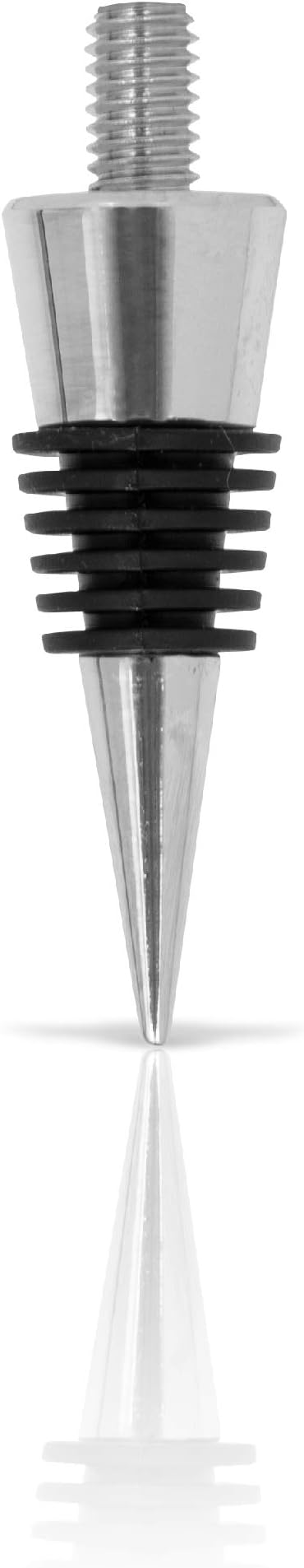 Savannah Classic Chrome Style Bottle Stopper with 3/8 x 16 tpi Threaded