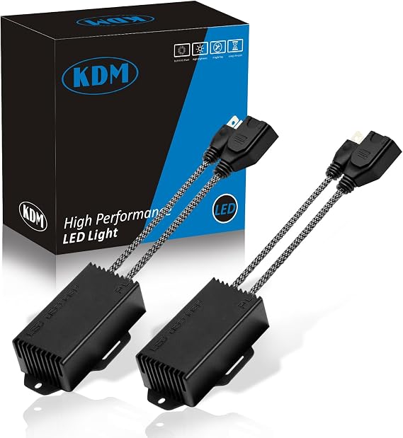 KDM H7 LED Canbus Decoder Load Resistor Warning Canceller Resistor Adapter