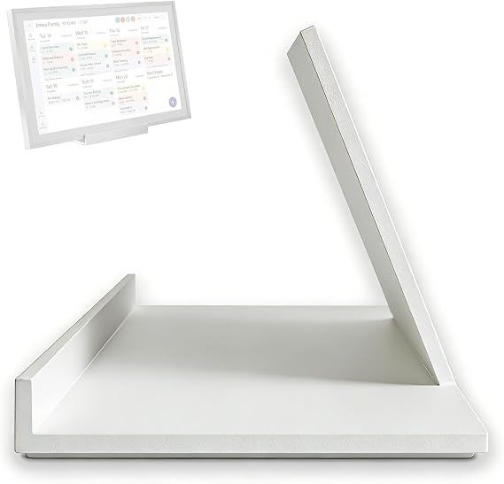 Digital Calendar Stand, Compatible with Skylight Calendar Max 27 Inch,White