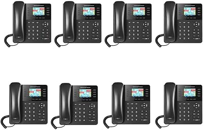 Grandstream GXP2135 8-Pack IP Phone Enterprise High Performance 8lines with 4 SIP Accounts, HD Audio