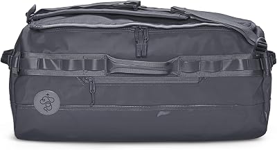 Baboon to the Moon Go-Bag Big Duffle Bag - Stylish, Compact, Large Travel Bag Lightweight, Durable, Water-Resistant for Men and Women Grey