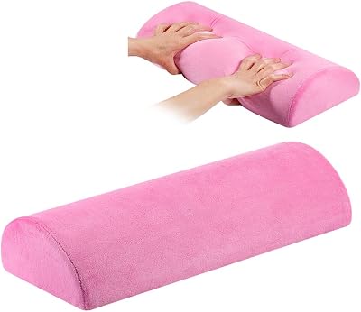 Large Memory Foam Bolster Pillow Back Pain Relief Lumbar, Neck Legs Ankle and Knee Support Pillow