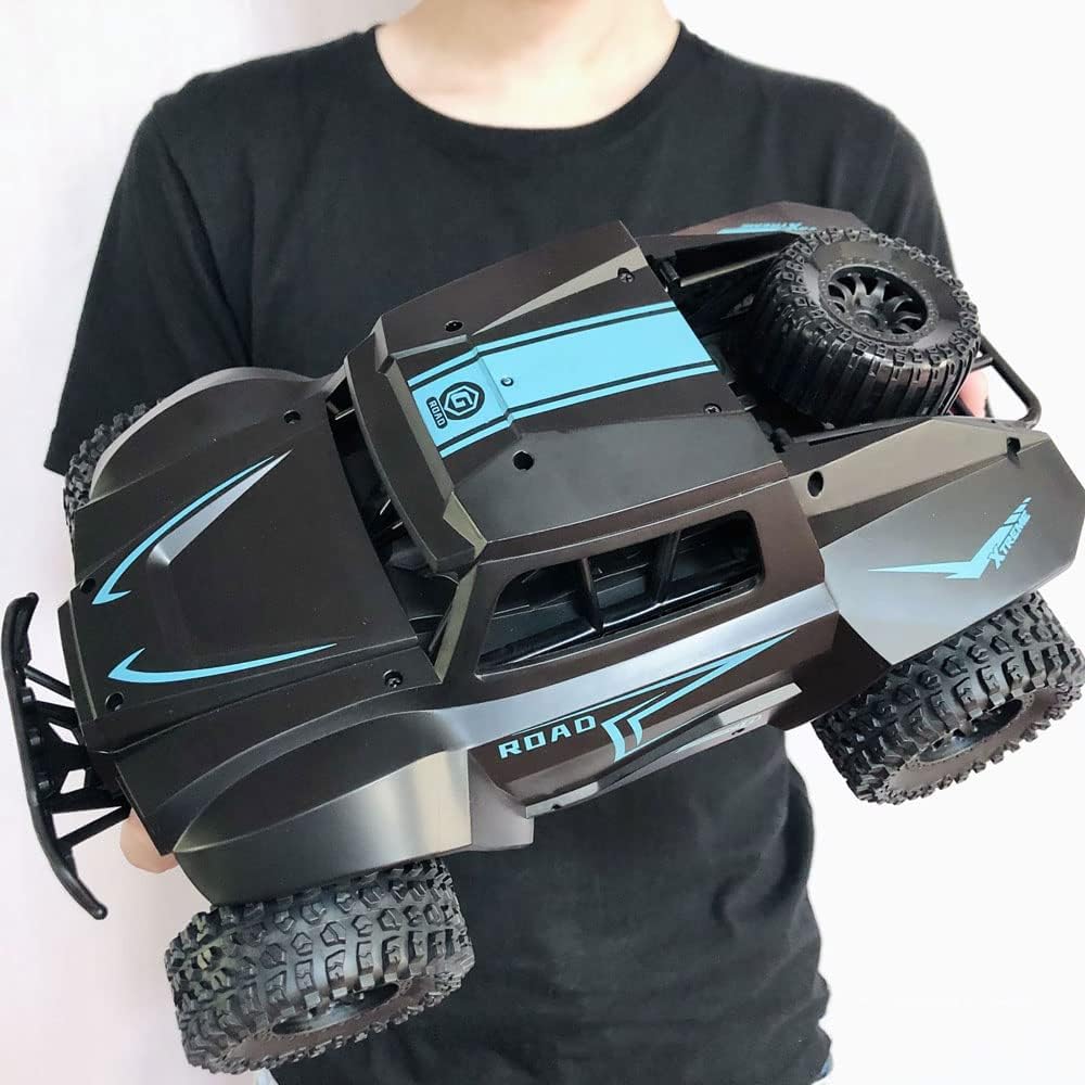 112 Scale High Speed Adult Remote Control Car Large Angle RC Car All Terrain Bigfoot Monster Truck 2.4G4WD Outdoor RC Vehicle TPR Tire RC Buggy RTR Best Toy Boy Girl