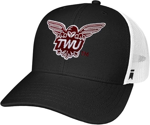 Campus Lab Official Collegiate Team Logo 1 Adjustable Snapback Trucker Hat - Unisex for Men and Women