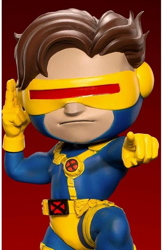 Iron Studios - Minico X-Men Cyclops Vinyl Statue, Multicolour, 1:10 (MARCAS47721-MC)