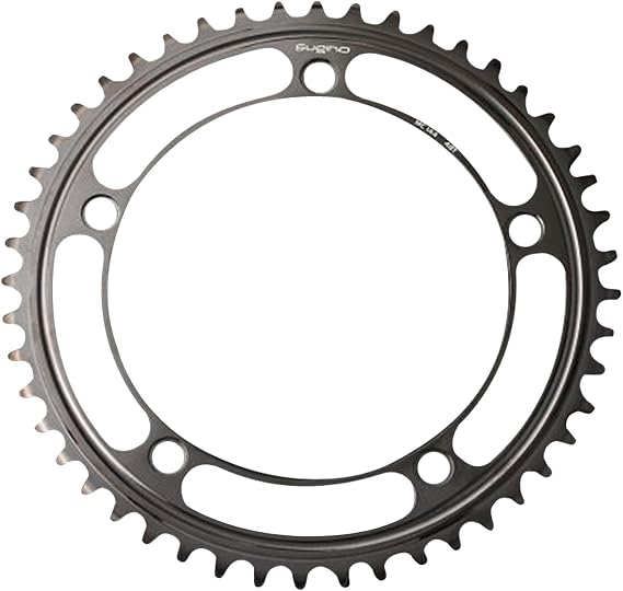 SUGINO MC144 S3 W/Header 51T Chainring, Black