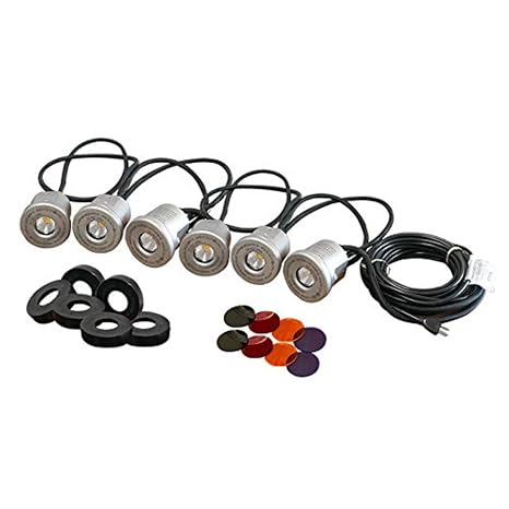 Kasco 2HP LED Stainless Steel 6-Light Kit for 200ft Power Cord