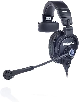 Clear-Com CC-300-X7 | Single Over Ear 7 Pin Female XLR Cardioid Headset