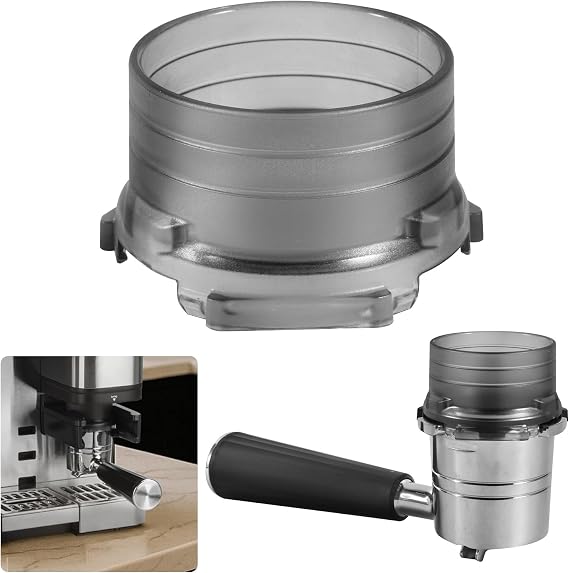Compatible with Ninja Luxe Cafe Replacement Parts - Portafilter Funnel for Ninja Luxe Cafe Espresso Machine ES601, Coffee Dosing Ring for Ninja Luxe Cafe Premier Series