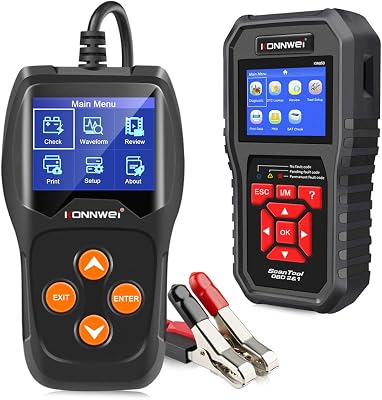 KONNWEI KW600 Battery Tester  KW850 OBD2 Scanner
