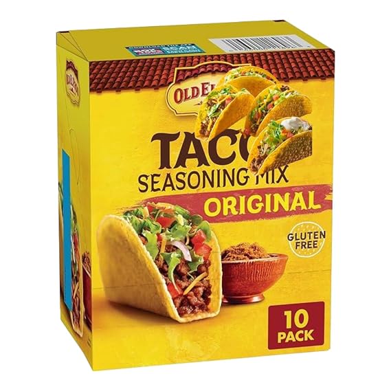 Tacos Seasoning Mix, 1 oz Packets, 10 Count (10 Count(1 pack))