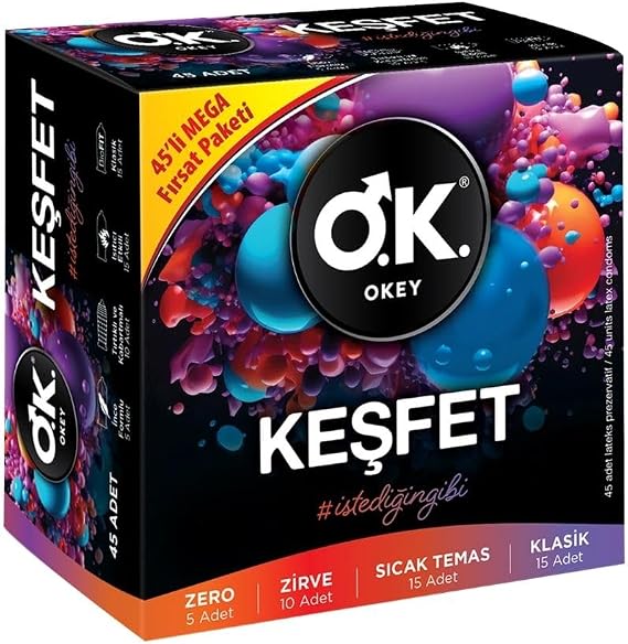 Okey Keşfet 45’li Prezervatif