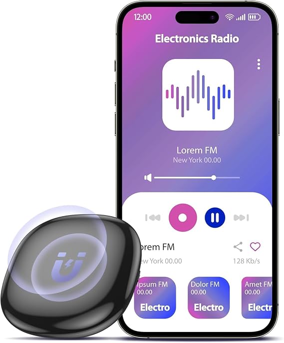 128GB (1600 Hour) Magnetic Voice Activated Recorder with Playback & Noise Cancellation, Magnetic Audio Recorder Spy Hidden, Listening Devices for Spying, Hidden Recording Devices Discrete
