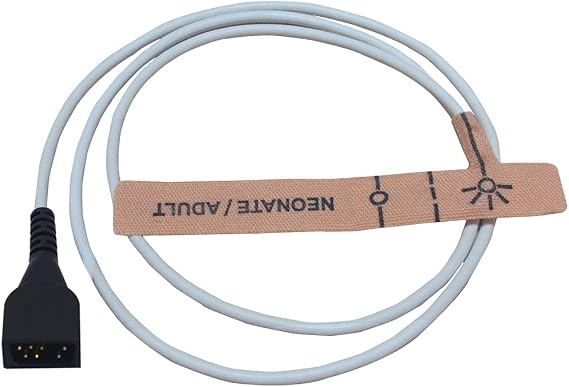 Disposable Spo2 Sensor for Nonin 9000N Finger Probe Neonate/Adult 7 Pin Connector FDA/CE Approved 12 Pack