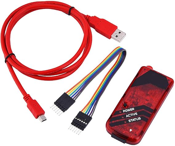 PIC Kit 3 Programmer Debugger Emulator, Low Voltage 2.0-6.0V, Firmware Upgradeable for Flash Microcontroller Development, USB Interface Real-Time Execution MPLAB IDE Compatible