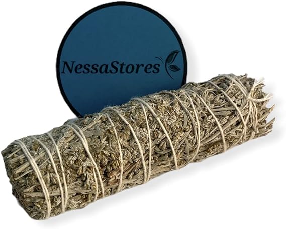 NESSASTORES - Blue Sage Smudge Incense 4" Bundle #JC-073 (1 pcs)