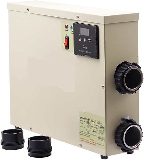15KW Water Heater for Swimming Pool Bathtube Thermostat High Efficiency Electric Pool Heat Pump for Bathtubs (11KW 220)