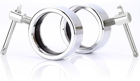 Olympic Barbell Collar for 2" Olympic Bar, Barbell Clamp Clip Quick Release Stainless Steel Collar for Workout, Weightlifting, Fitness, Pro Training