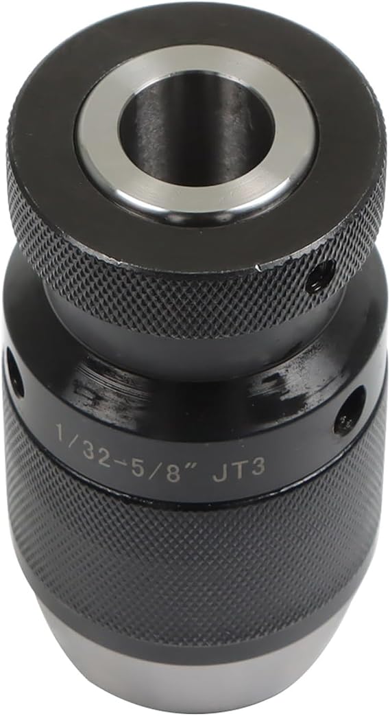 findmall 1/32-5/8 JT3 Keyless Heavy Duty Drill Chuck High Accuracy Ball Bearing Drill Chuck 3JT