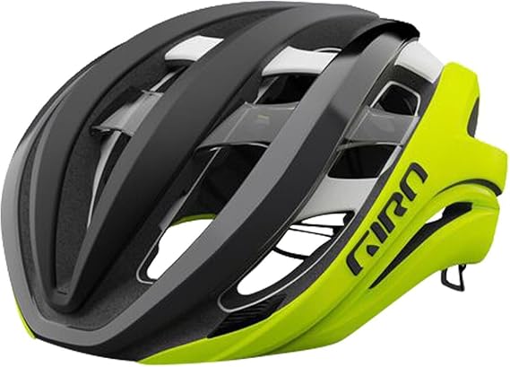 Giro Aether Spherical Helmet Closeout MAT-BLK-HI-YEL SM-51-55CM
