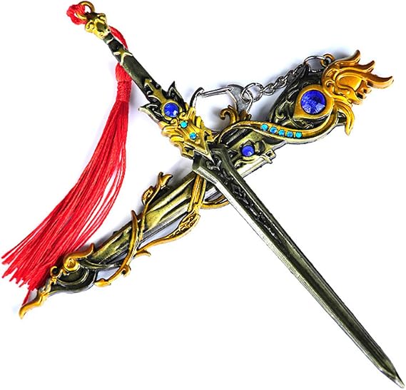 Peripheral Animation Sword Alloy Model-Sword with Matching Scabbard (orichalceous)