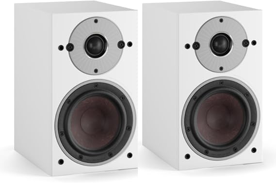 DALI Oberon 1C Active Compact Speakers Pair - Exquisite HiFi Sound Quality, Wireless Connection via Sound Hub, Elegant Design, Perfect for Music Lovers and Home Theater Enthusiasts