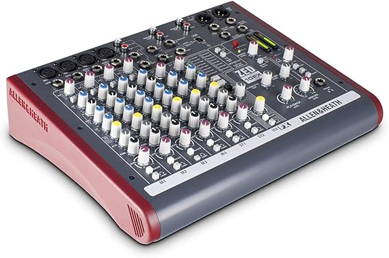 Allen & Heath ZED-10FX 10-Channel Analog Mixer with Onboard FX & USB I/O