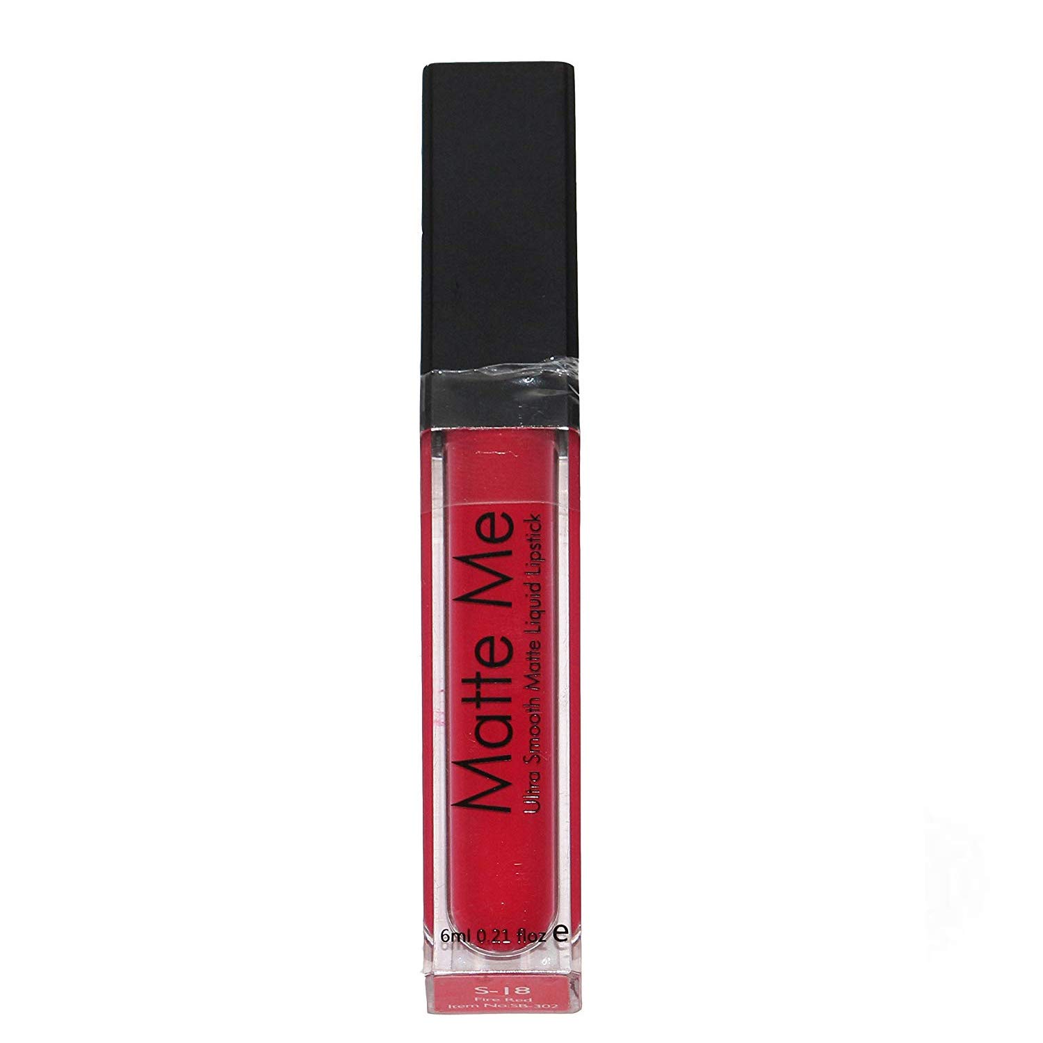 Swiss Beauty Matte Lip Ultra Smooth Matte Liquid Lipstick - 18 Fire Red