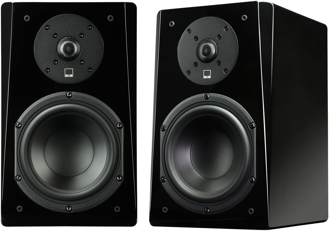 SVS Prime Bookshelf Speakers - Pair Piano Gloss Black