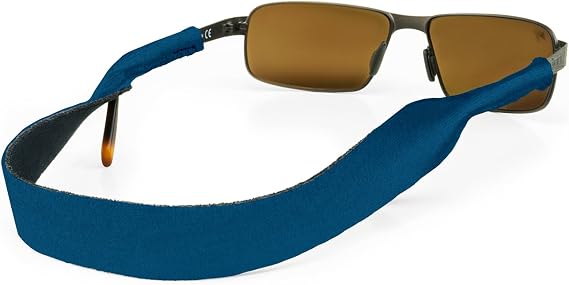Croakies Original Glasses Strap, Navy, 32" x 3/4"