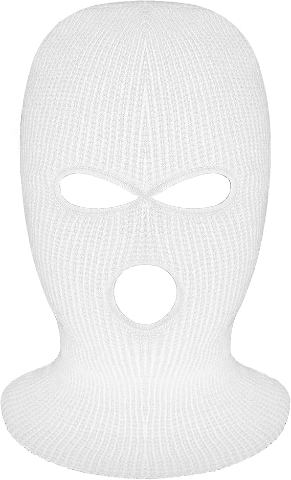 3-Hole Full Face Mask Cover Ski Mask Winter Balaclava Cap