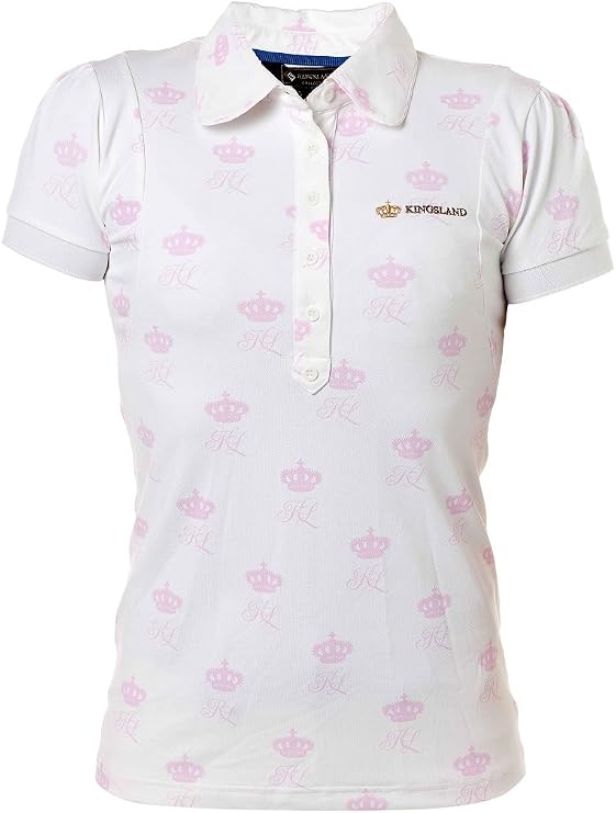 Kingsland Equestrian Seaside Technical Showshirt with Crown (Small)