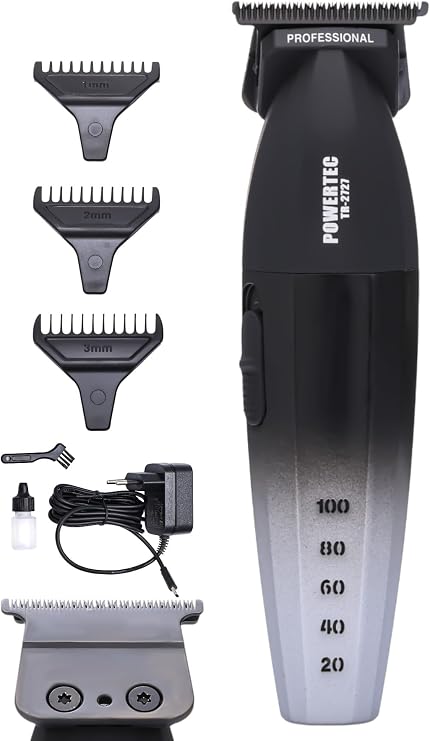 Powertec TR-2727 Black Beard Shaving Nape Machine