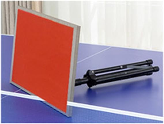 Desktop Table Tennis Rebound Board,Pingpong Return Board Self Training Equipment,Stand is Height Adjustable for Home Gym Community Game Rooms, 78456