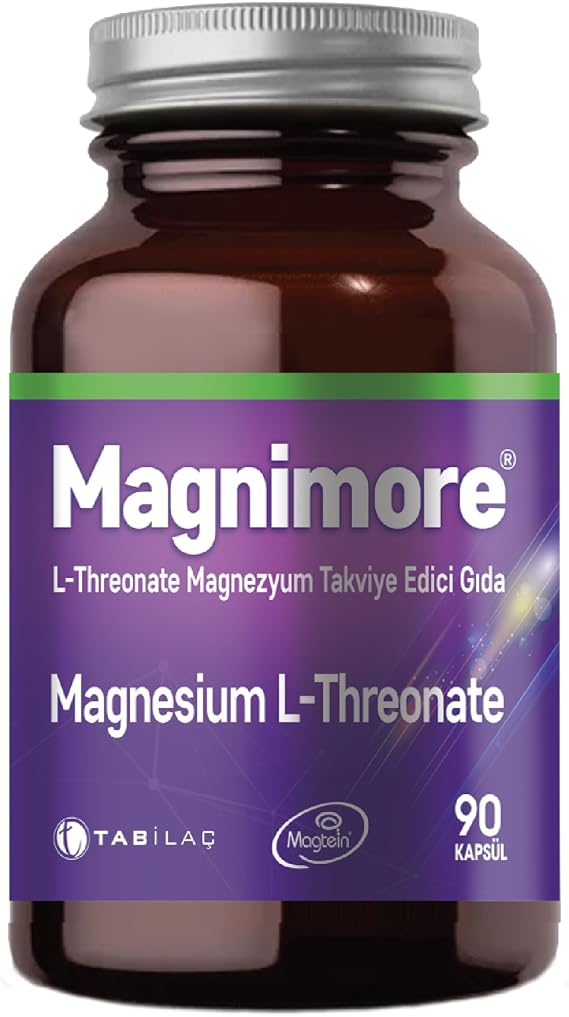 Magnimore Magnezyum L-Threonate Beslenme Desteği 90 Kapsül