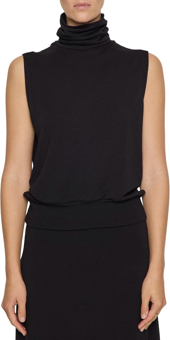 Bleusalt The Sleeveless Turtleneck | Women's Turtleneck Shell Top | Flattering Fit Essential