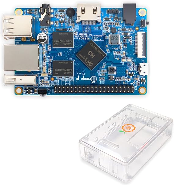 Orange Pi PC 1GB H3 Quad-Core Support Android,Ubuntu,Debian Image Single Board Computer PC+Case