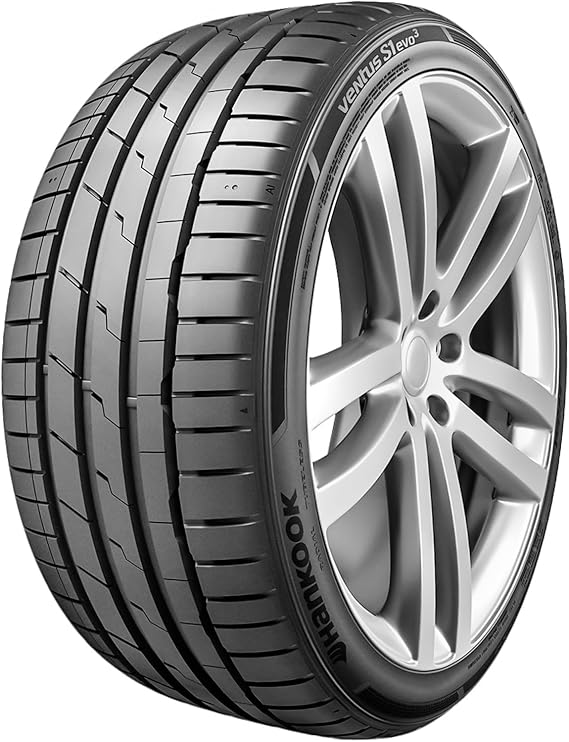 HANKOOK Ventus S1 evo3 K127 245/45R18 100Y XL | Truck/SUV High Performance Summer Traction 100Y Rated Extra Load Radial Construction Black Sidewall Tire
