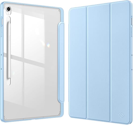 Fintie Clear Case for Samsung Galaxy Tab S10 FE Plus 13.1" 2025, Blue