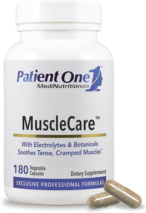 Patient One MuscleCare | Electrolytes & Botanicals | 180 Capsules