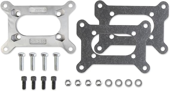 Mr. Gasket 1937MRG Carburetor Adapter Kit, Silver